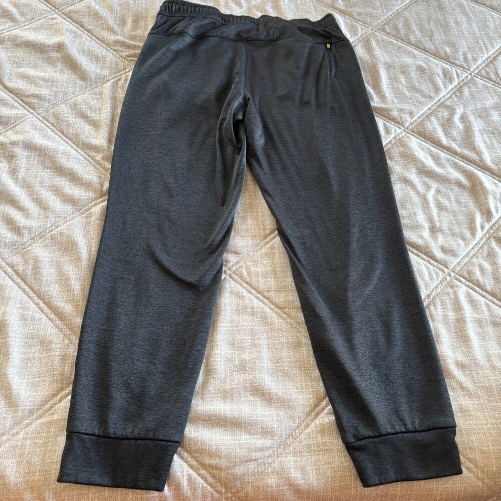 C9 Champion: Men's Gray Qwick-Dry Athletic Jogger Pants Medium Zip Pocket